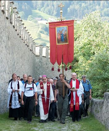 Ladins on the pilgrimage