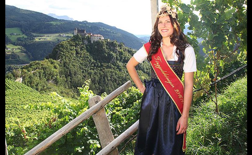 11th Törggele Queen 2016/2017 Manuela Dorfmann from Feldthurns, Bruggerhof