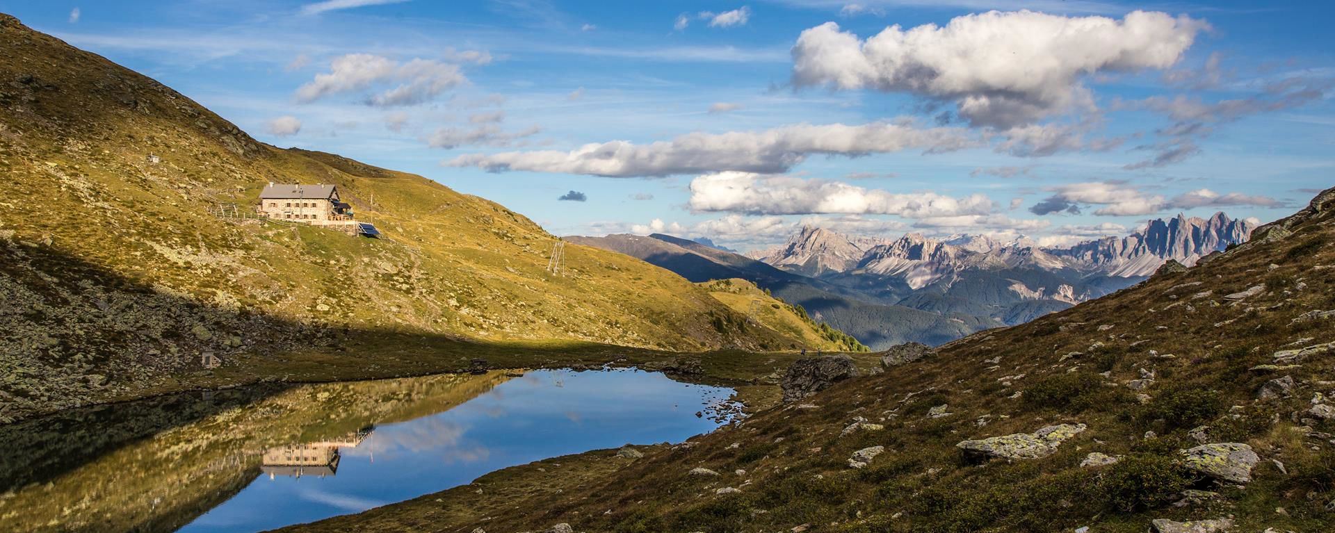 Der Radlsee auf der Feldthurner Alm