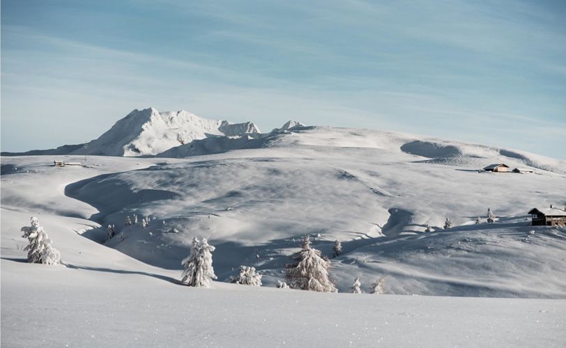 Inverno sull'Alpe di Villandro