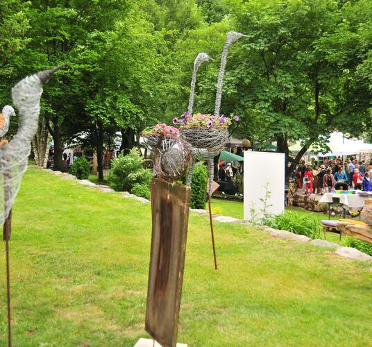 Auf der Klausner Gartenschau