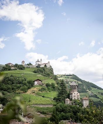 View on the Säben Monastery