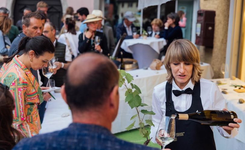 Al Festival del Vino Bianco in Valle Isarco