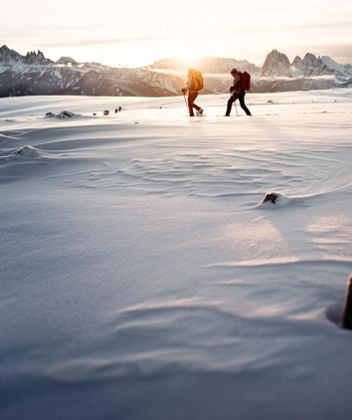 Schneeschuhewanderung auf der Villanderer Alm