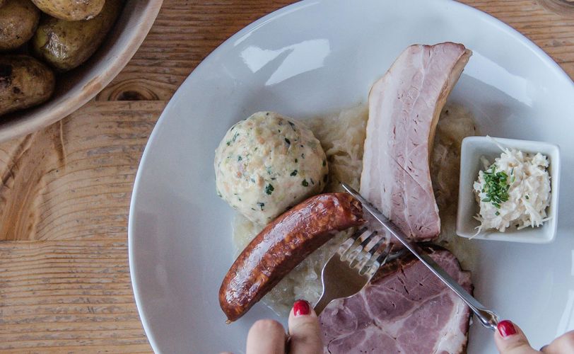 Typical Törggele dishes