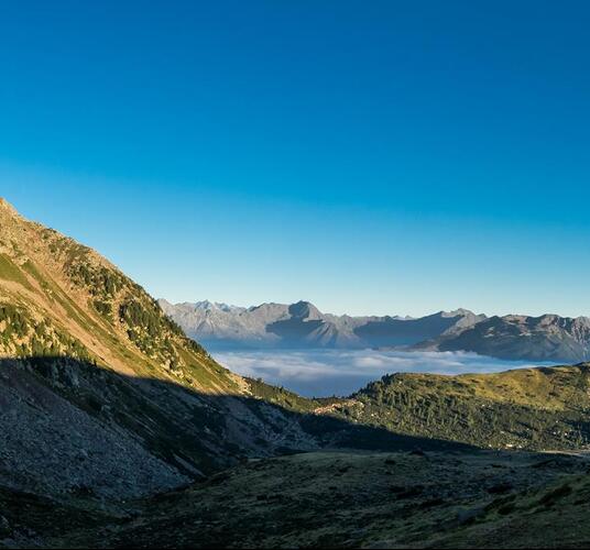 Mountain peaks