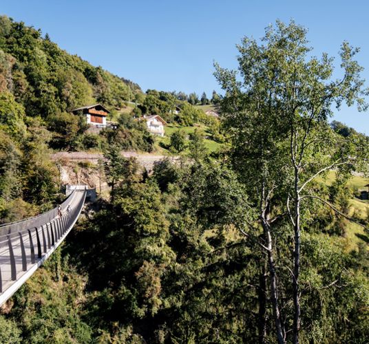 Il ponte panoramico di Barbiano