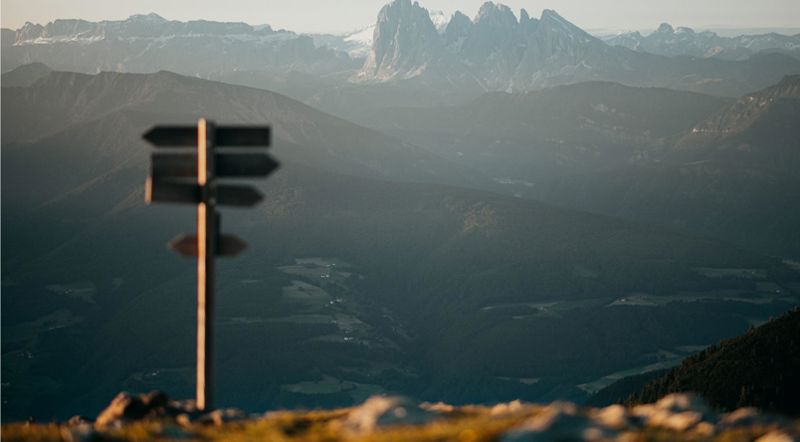 Die Berge im Sommer