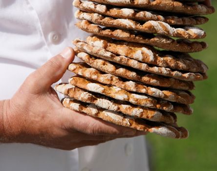 Schüttelbrot, a South Tyrolean bread variety