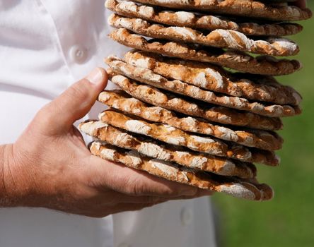 Pane di segale croccante