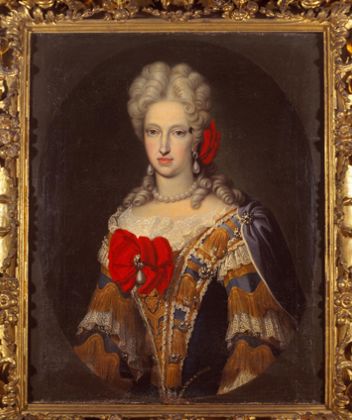 The portrait of Queen Maria Anna of Spain