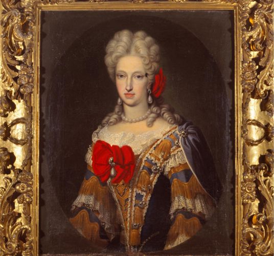 The portrait of Queen Maria Anna of Spain