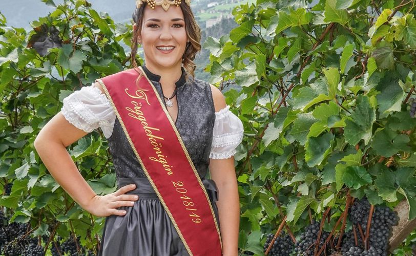 13. Törggelekönigin 2018/2019 Evi Brunner vom Martscholerhof, Gufidaun/Klausen