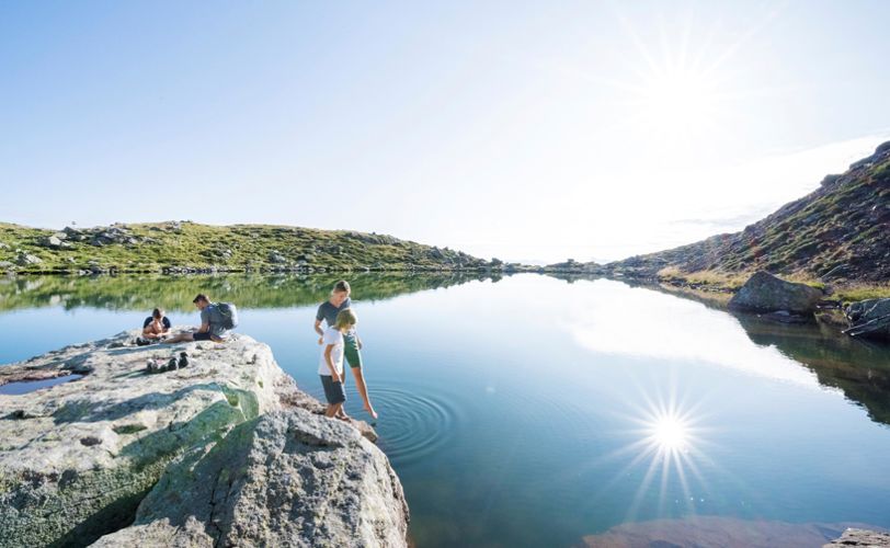 At the Totensee Lake