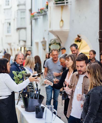 Auf dem Eisacktaler Weißweinfestival