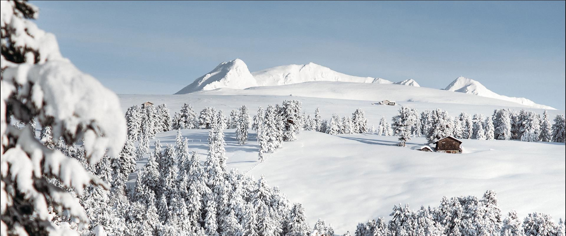 Die Villanderer Alm im Winter